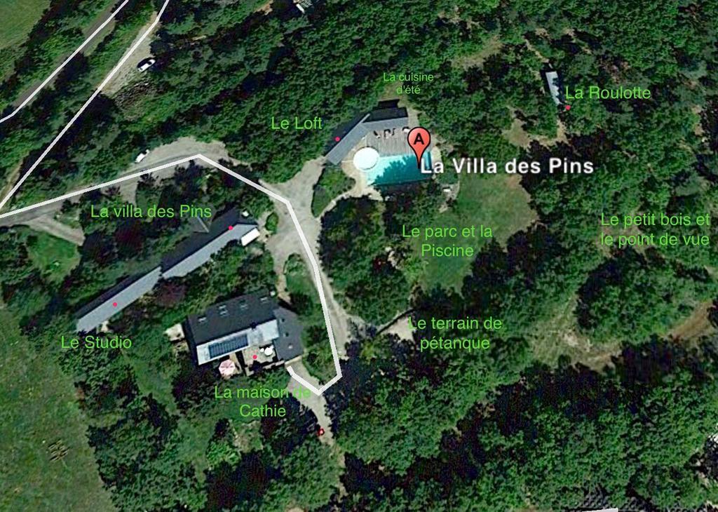 La Villa Des Pins Verrieres  Extérieur photo